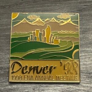 VTG lapel pin Denver 1998 ENA Emergency Nurses Association Annual Meeting